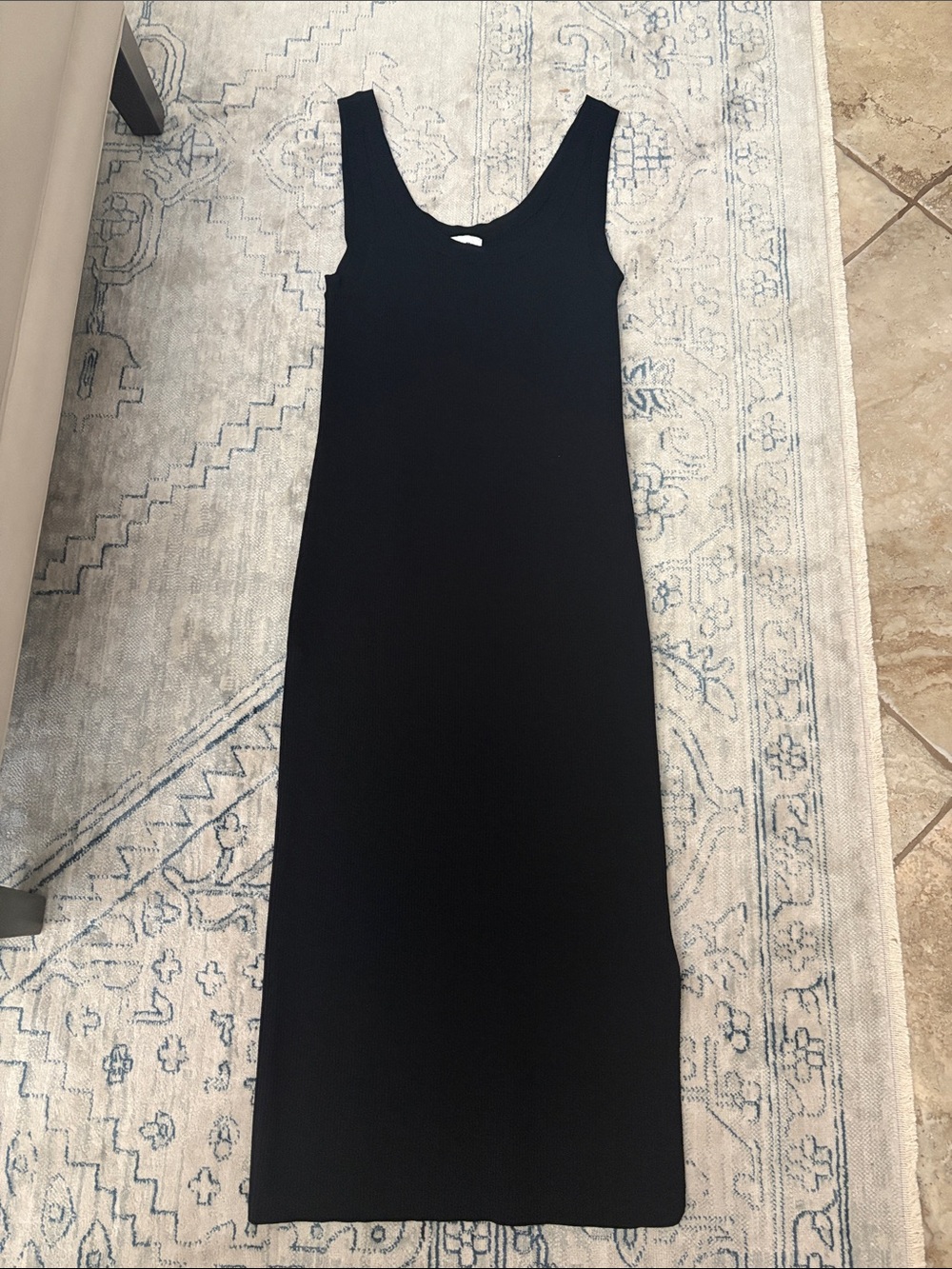 Black Sleeveless Maxi Dress - Classic Everyday Style
